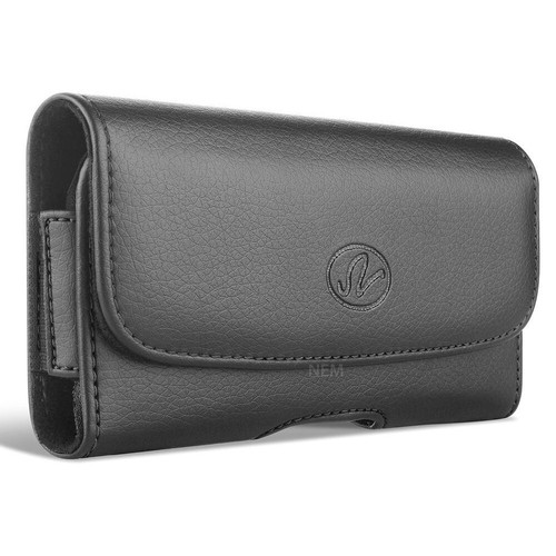 Leather wider pouch for - leather,